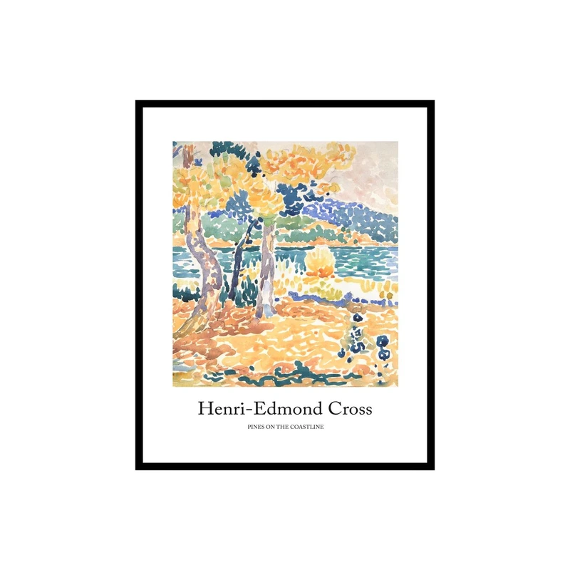 پوستر مدل ادموند کراس چاپ صحرای کاج