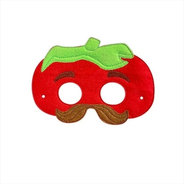 ماسک ایفای نقش مدل گوجه فرنگی