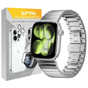 Sprig Swatch Link STL Band suitable for Apple Watch Series 10/11 46mm