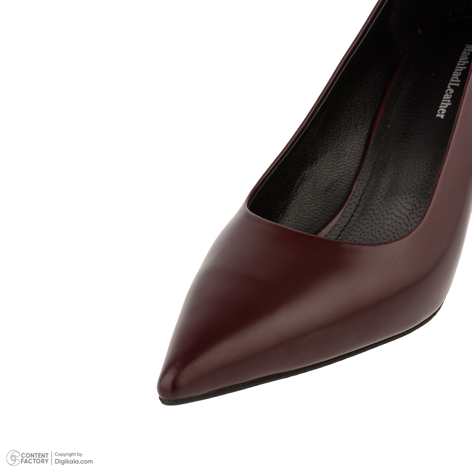 کفش پاشنهدار زنانه چرم مشهد مدل J2786-044-37 -  - 5