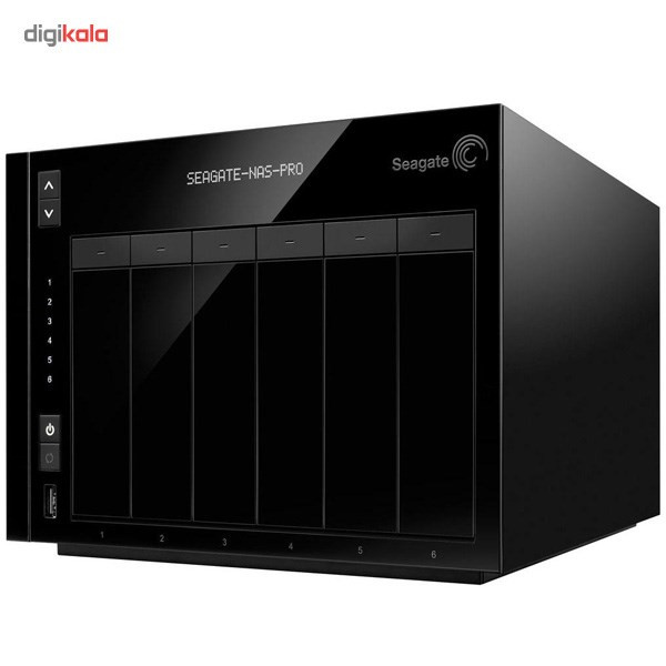 ذخیره ساز تحت شبکه سیگیت مدل Pro 6-Bay STDF12000200 ظرفیت 12 ترابایت