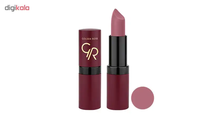 رژ لب جامد گلدن رز شماره 02
