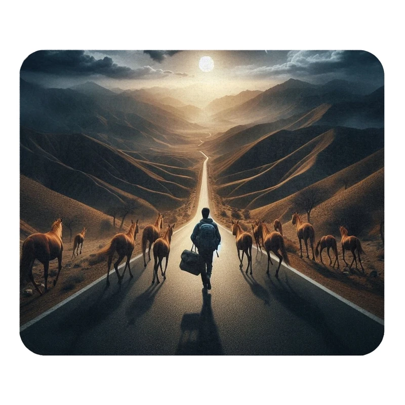 ماوس پد مدل طبیعت سایز 19x24 سانتی متر