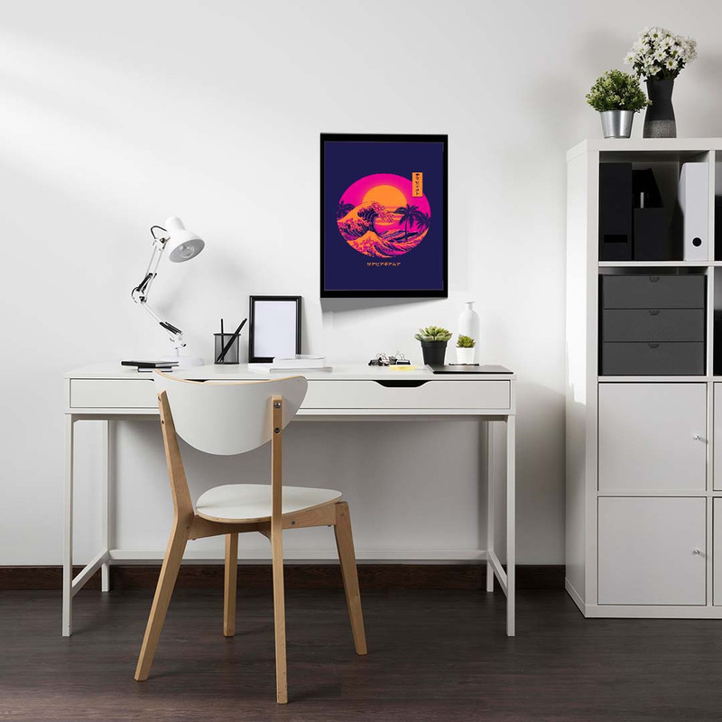 تابلو مدل GREAT WAVE کد F-7006