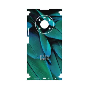 MAHOOT Green Feather-FullSkin Cover Sticker for Honor X9 4G