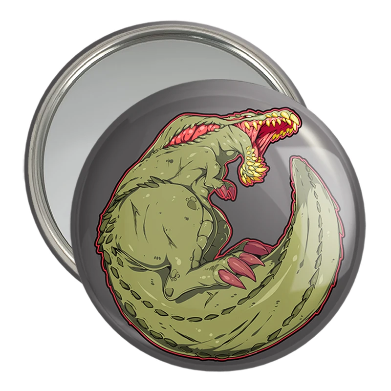 آینه جیبی خندالو مدل بازی شکارچی هیولا (Monster Hunter) کد 33232