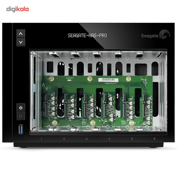 ذخیره ساز تحت شبکه سیگیت مدل Pro 6-Bay STDF12000200 ظرفیت 12 ترابایت