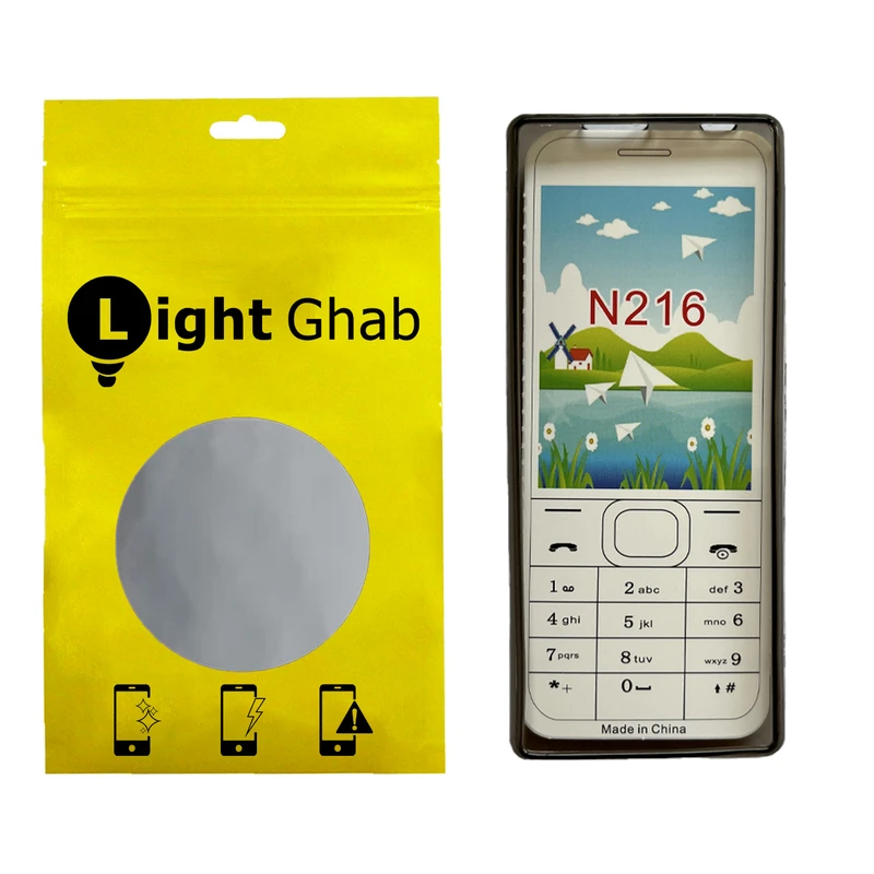 کاور لایت قاب مدل ژله ای مناسب برای گوشی موبایل نوکیا N216