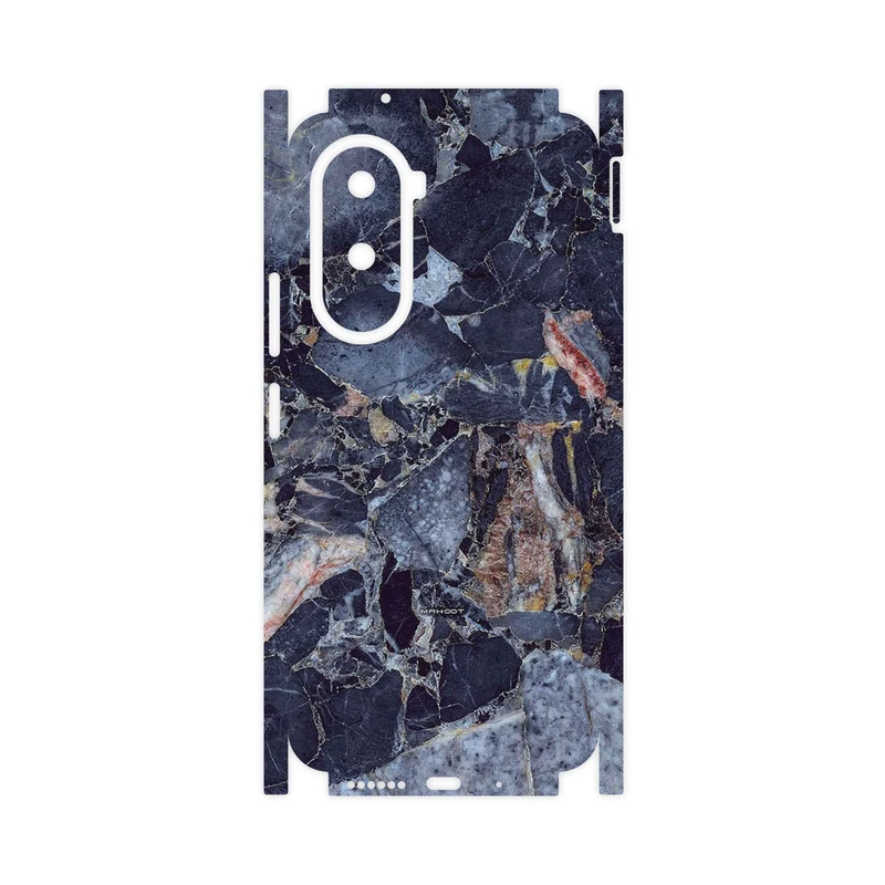 برچسب پوششی ماهوت مدل Broken black marble-FullSkin مناسب برای گوشی موبایل شیائومی Poco M7 4G