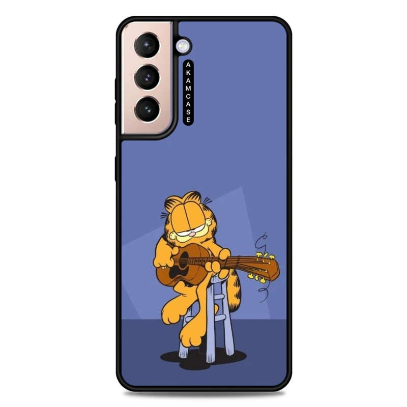 کاور آکام مدل AMC-WSGS21P-GARFIELD16 مناسب برای گوشی موبایل سامسونگ Galaxy S21 Plus