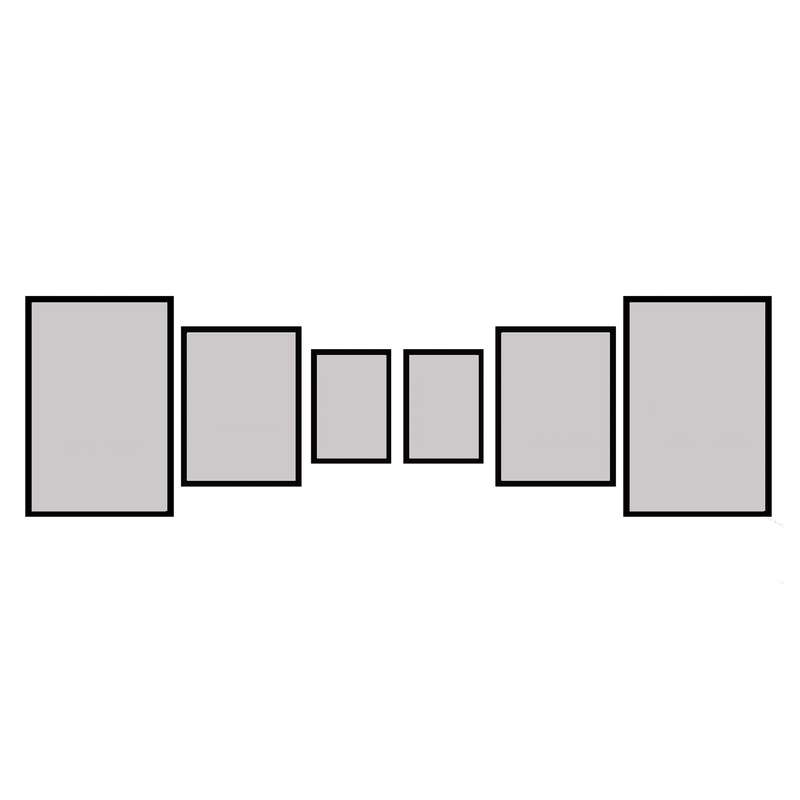 قاب عکس بکلیت مدل 215-55 مجموعه 6 عددی