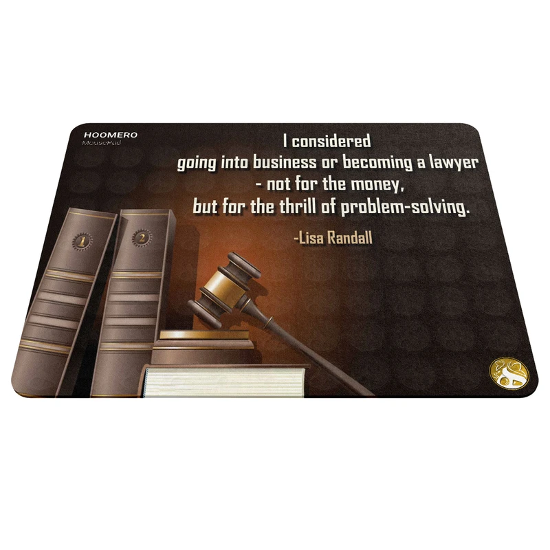 ماوس پد هومرو مدل A5501 طرح حقوق و قضاوت