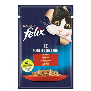 نقد و بررسی پوچ گربه فلیکس مدل گوشت گاو وزن 85 گرم توسط خریداران