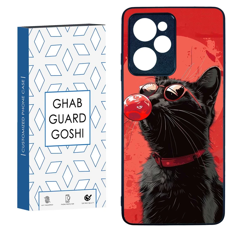 کاور قاب گارد گوشی طرح گربه کد TPU-296 مناسب برای گوشی موبایل شیائومی  POCO X5 PRO