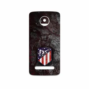 MAHOOT Atletico de Madrid Cover Sticker for Motorola Moto Z2 Play