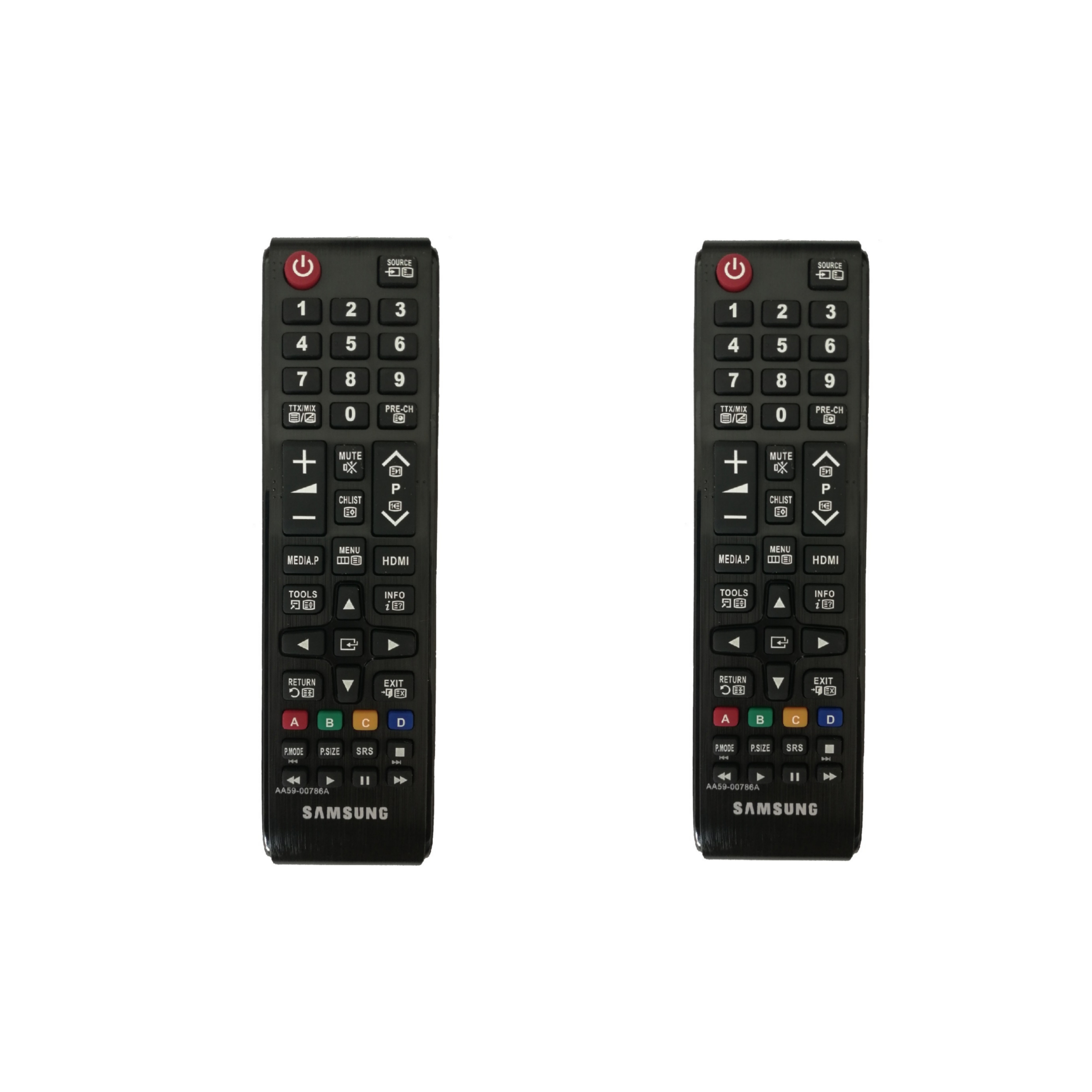 ریموت کنترل تلویزیون سامسونگ مدل AA59-00786A مجموعه 2 عددی