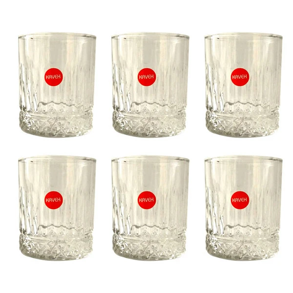 لیوان بلور کاوه مدل اسلو بسته 6 عددی