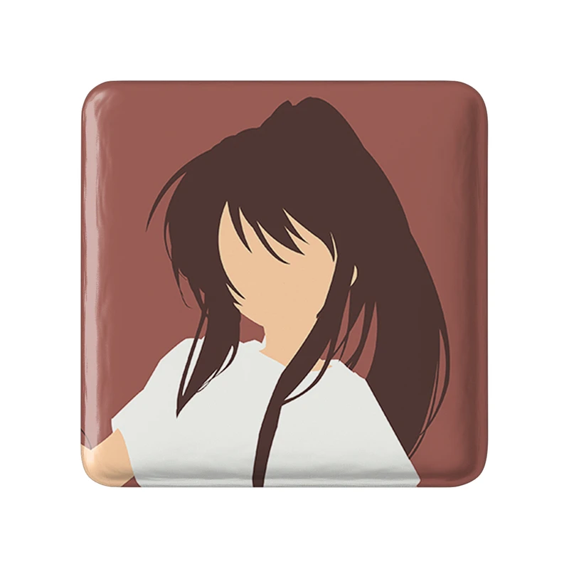 مگنت خندالو طرح هاروهی انیمه ناپدید شدن هارومی سوزومیا The Disappearance of Haruhi Suzumiya  مدل مربعی کد 23106