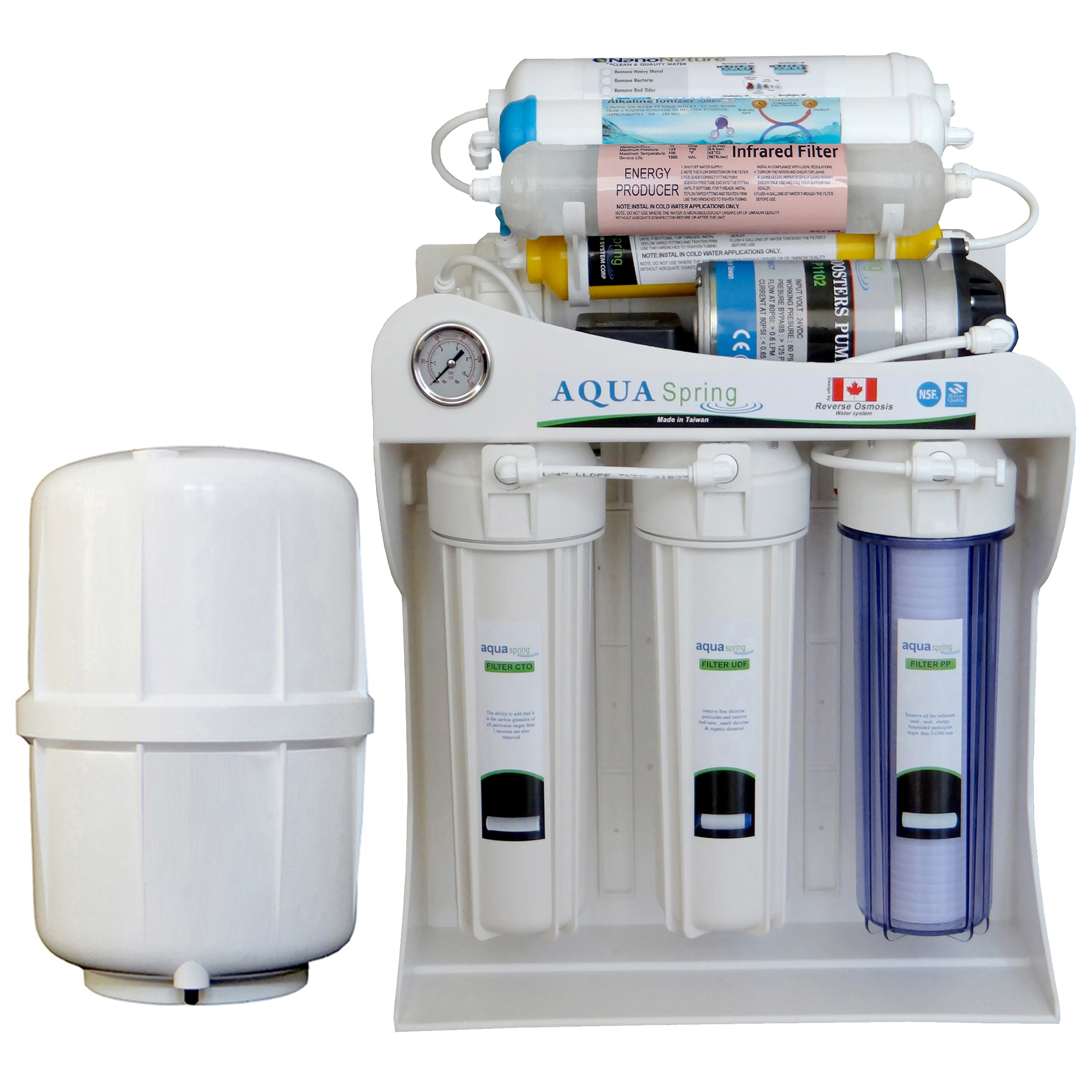 دستگاه تصفیه کننده آب آکوآ اسپرینگ مدل RO - SF4100
