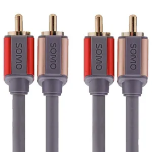 کابل 2xRCA به 2xRCA سومو مدل SR1202 طول 2 متر 