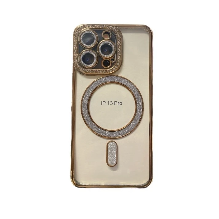 کاور دیاموند مدل نگین دار مناسب برای گوشی موبایل اپل Iphone 13pro