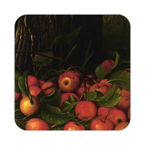 زیر لیوانی کاکتی طرح نقاشی رنگ روغن مدل mg10418