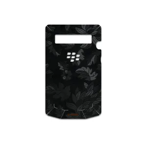 MAHOOT Black-Wildflower Cover Sticker for BlackBerry Porsche Design P9981