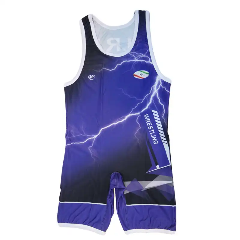 دو بند کشتی مردانه مدل WPSblu-80