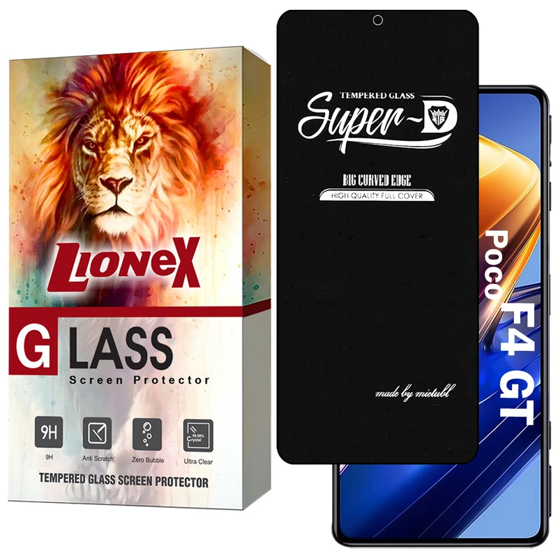 محافظ صفحه نمایش لایونکس مدل SUPERDNL مناسب برای گوشی موبایل شیائومی Poco F4 GT