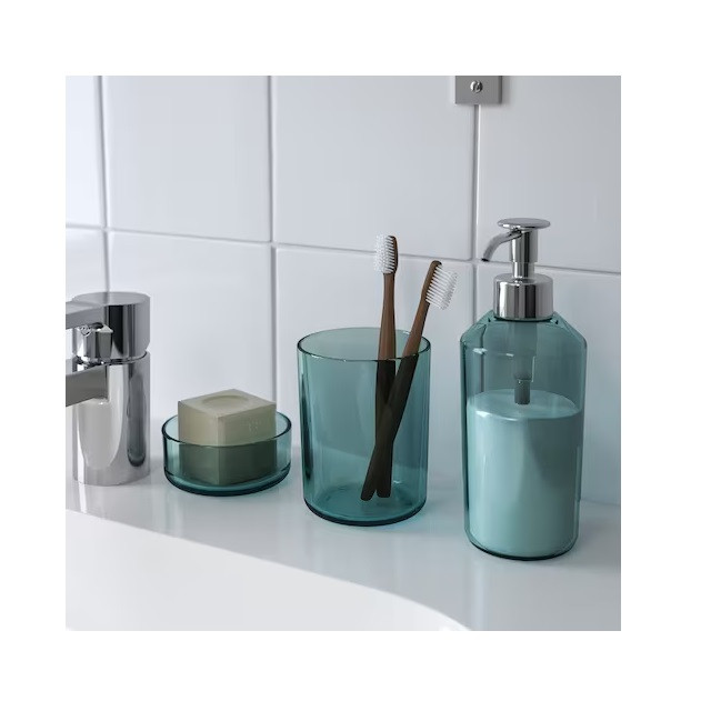 ست سرویس بهداشتی 3 پارچه ایکیا مدل SKISSEN کد15324