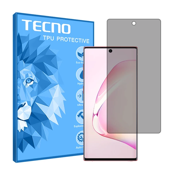 محافظ صفحه نمایش حریم شخصی تکنو مدل HyPRV مناسب برای گوشی موبایل  سامسونگ Galaxy Note 10 