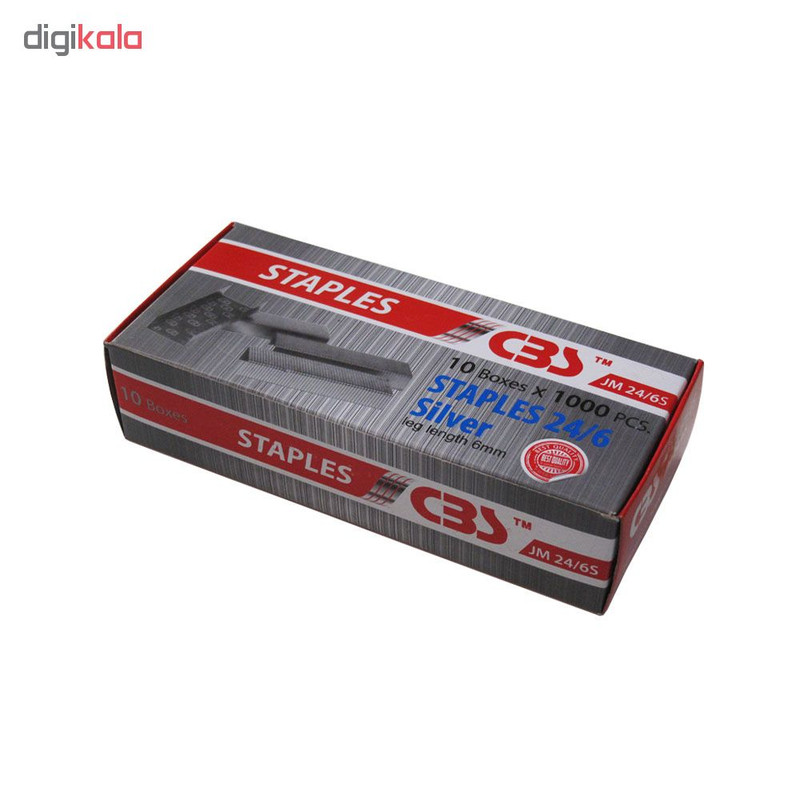 سوزن منگنه سی بی اس مدل JM24/6S بسته 10 عددی سوزن منگنه سی بی اس مدل JM24/6S بسته 10 عددی