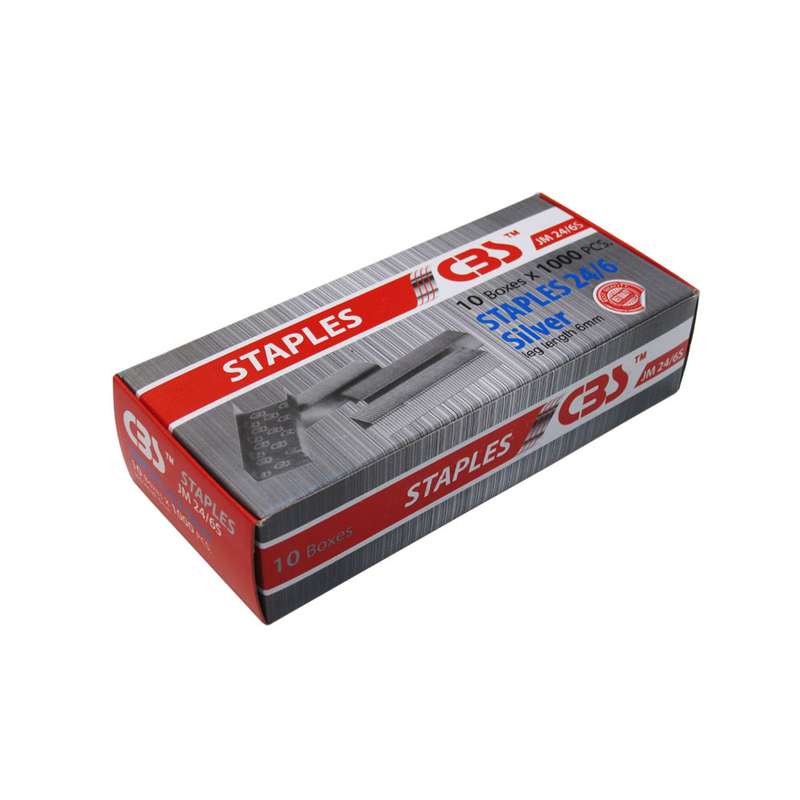 سوزن منگنه سی بی اس مدل JM24/6S بسته 10 عددی سوزن منگنه سی بی اس مدل JM24/6S بسته 10 عددی