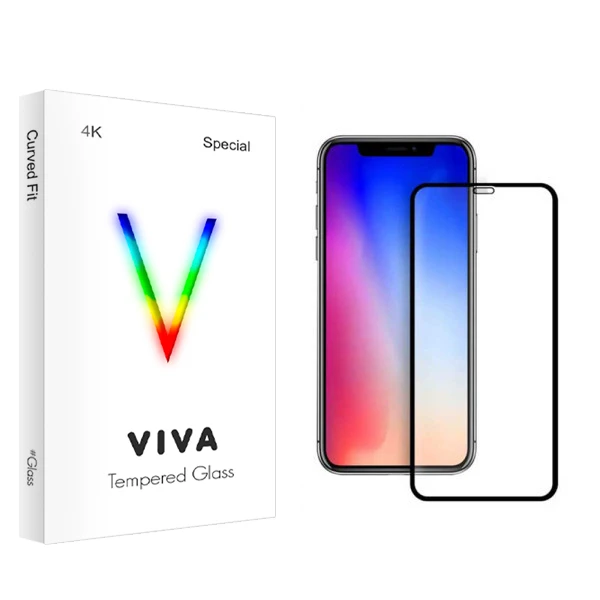 محافظ صفحه نمایش مات ویوا مدل 4K مناسب برای گوشی موبایل اپل iPhone XS Max