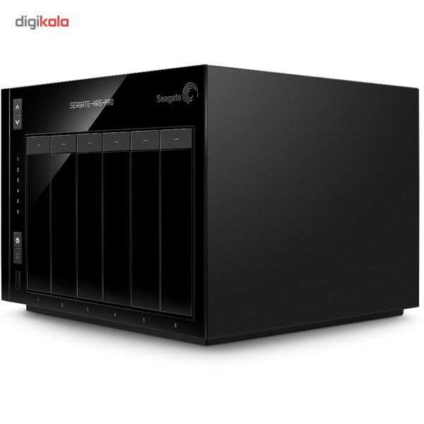 ذخیره ساز تحت شبکه سیگیت مدل Pro 6-Bay STDF12000200 ظرفیت 12 ترابایت