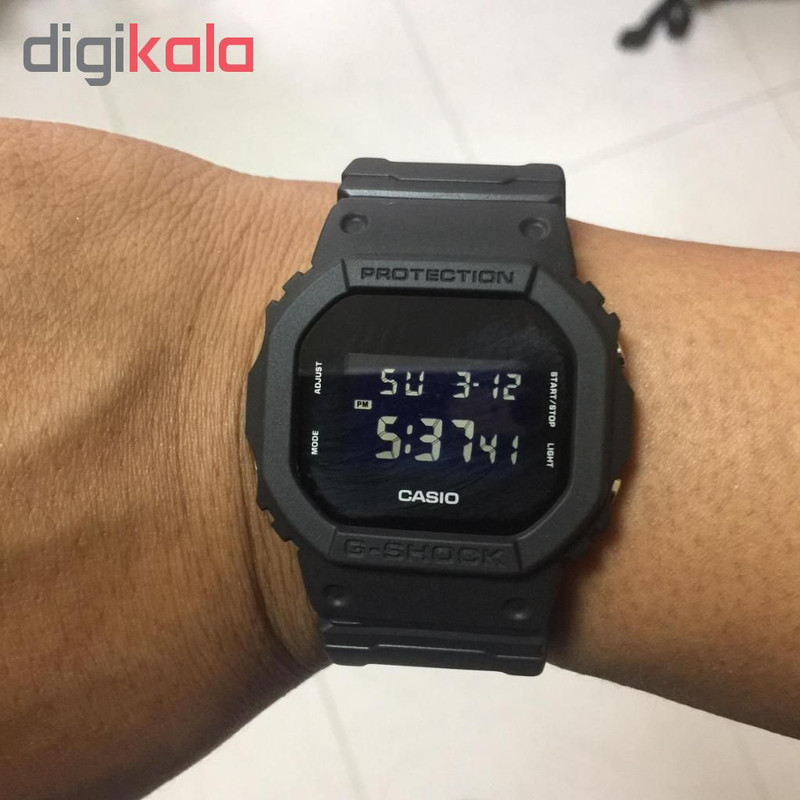 ساعت مچی دیجیتالی مردانه کاسیو مدل DW-5600BBN-1DR