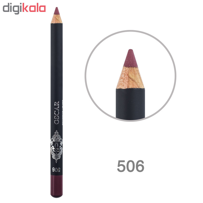 مداد لب اسکار مدل Waterproof Lipliner شماره 506