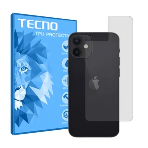 Tecno HyGEL model transparent phone back protector suitable for Apple iPhone 12 mobile phone