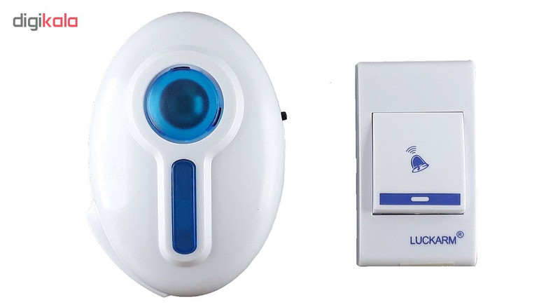 زنگ بی سیم با باتری قلمی لاک آرم مدل TMBK-8620 زنگ بی سیم با باتری قلمی لاک آرم مدل TMBK-8620