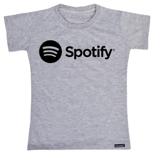 تی شرت آستین کوتاه دخترانه 27 مدل Spotify LT 2 کد MH123