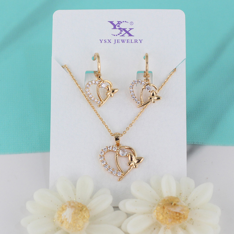 نیم ست زنانه وای اس ایکس مدل قلب کد H147 نیم ست زنانه وای اس ایکس مدل قلب کد H147