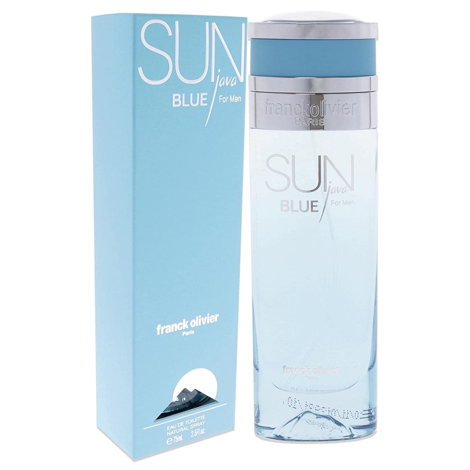 ادو تویلت مردانه فرانک اولیویر مدل Sun java Blue حجم 75 میلی لیتر -  - 2