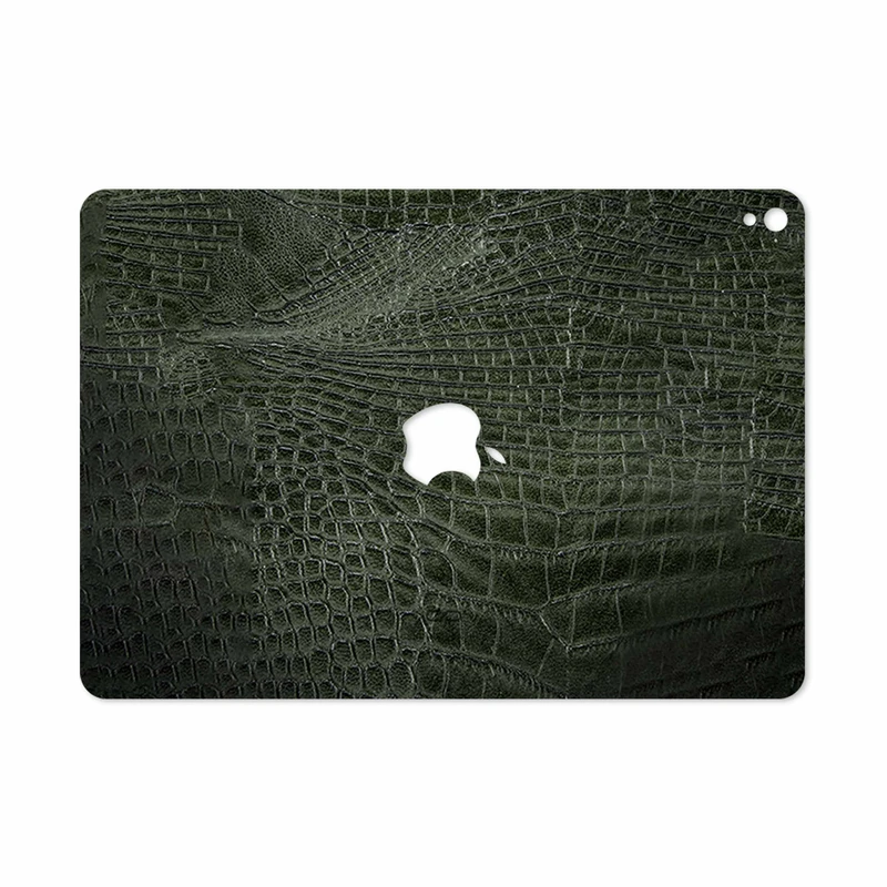 برچسب پوششی ماهوت مدل Green-Crocodile-Leather مناسب برای تبلت اپل iPad Pro 9.7 2016 A1674