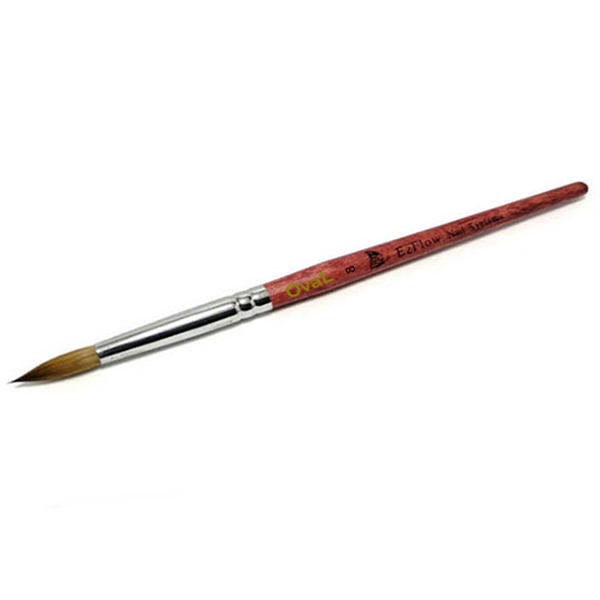 قلم موی کاشت ناخن اووال مدل اشکی شماره 8