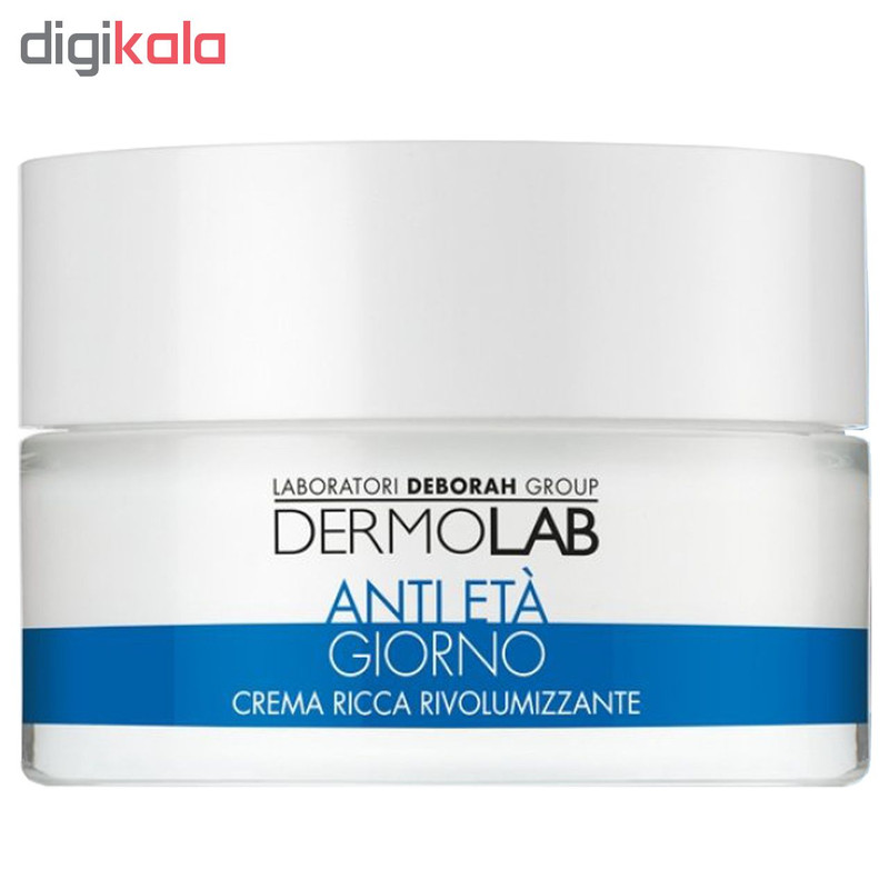 کرم حجم دهنده، فرم دهنده و ضد پیری روز درمولب مدل Anti-Eta Giorno حجم 50 میلی لیتر