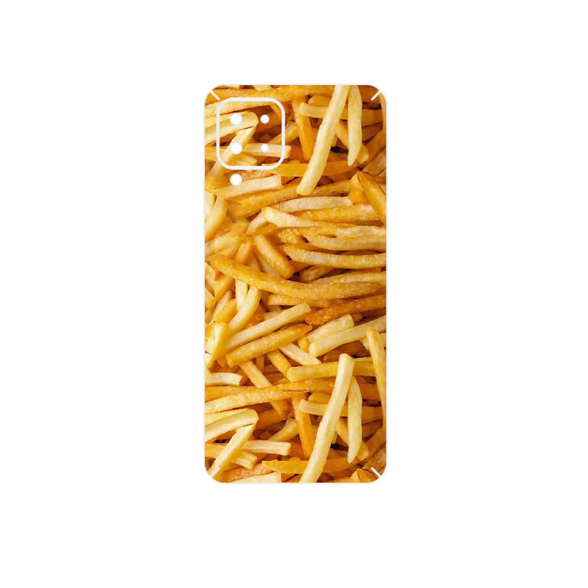 برچسب پوششی ماهوت مدل French fries مناسب برای گوشی موبایل سامسونگ Galaxy A22 4G