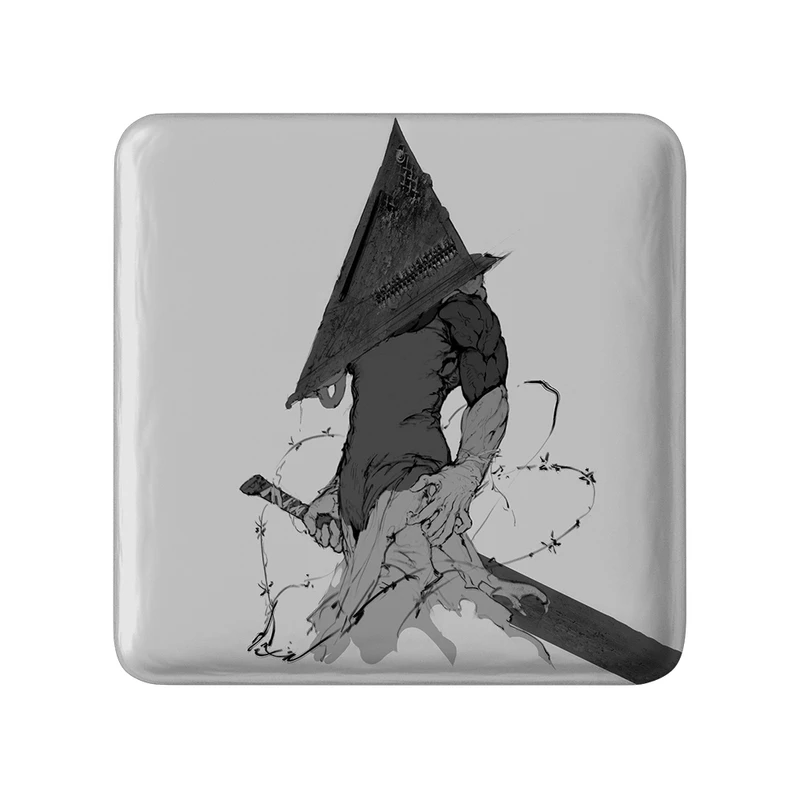مگنت خندالو طرح بازی سایلنت هیل‌ (Silent Hill) مدل مربعی کد 34467