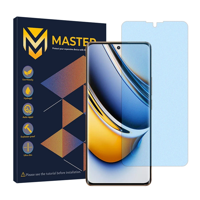 محافظ صفحه نمایش مات ضد اشعه آبی مستر مدل Resistant مناسب برای گوشی موبایل ریلمی 11 Pro Plus