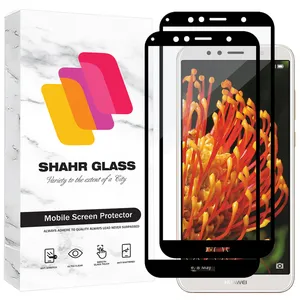 Shahr Glass FUL2 Screen Protector For Huawei Y6 Prime 2018 / Y6 2018 / Honor 7A Pack Of 2
