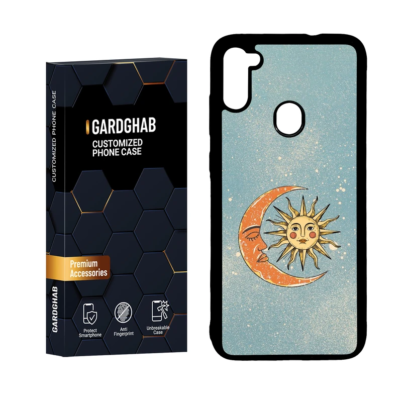 کاور گارد قاب مدل دور ژله ای هنری مناسب برای گوشی موبایل سامسونگ Galaxy A11 / M11